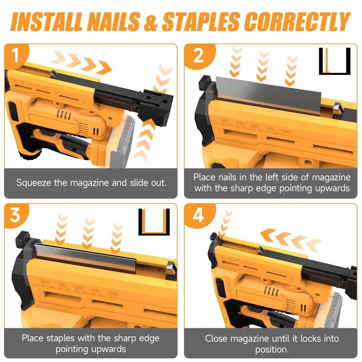 Cordless 2-in-1 18 Gauge Brad Nailer/Staple Gun V515