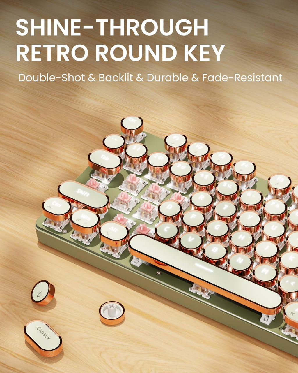 Typewriter Style Mechanical Keyboard K325