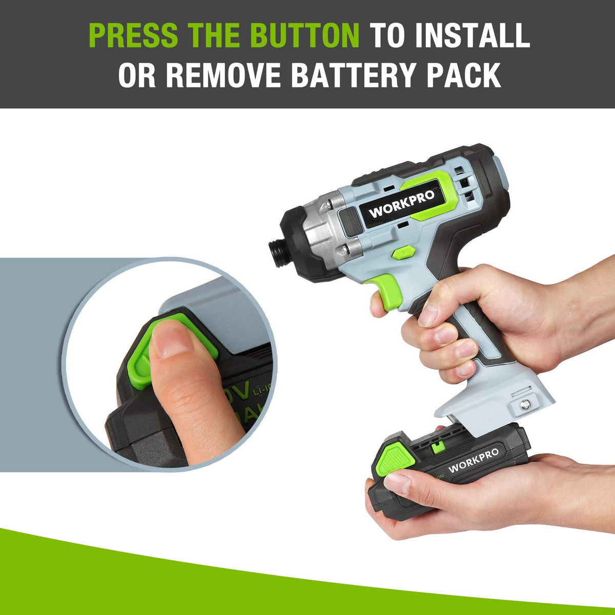 20V 2.0Ah Lithium-ion Battery Pack O7179