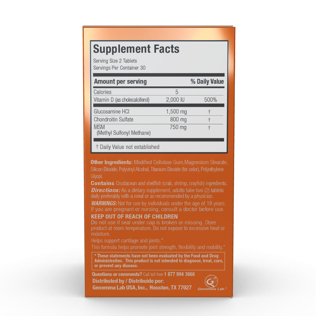 Joint Support Supplement 60 Count 6 Pack E9149