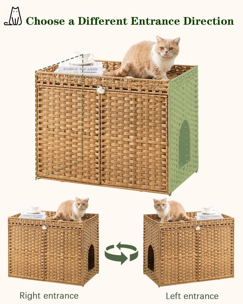 Cat Litter Box Enclosure X13643