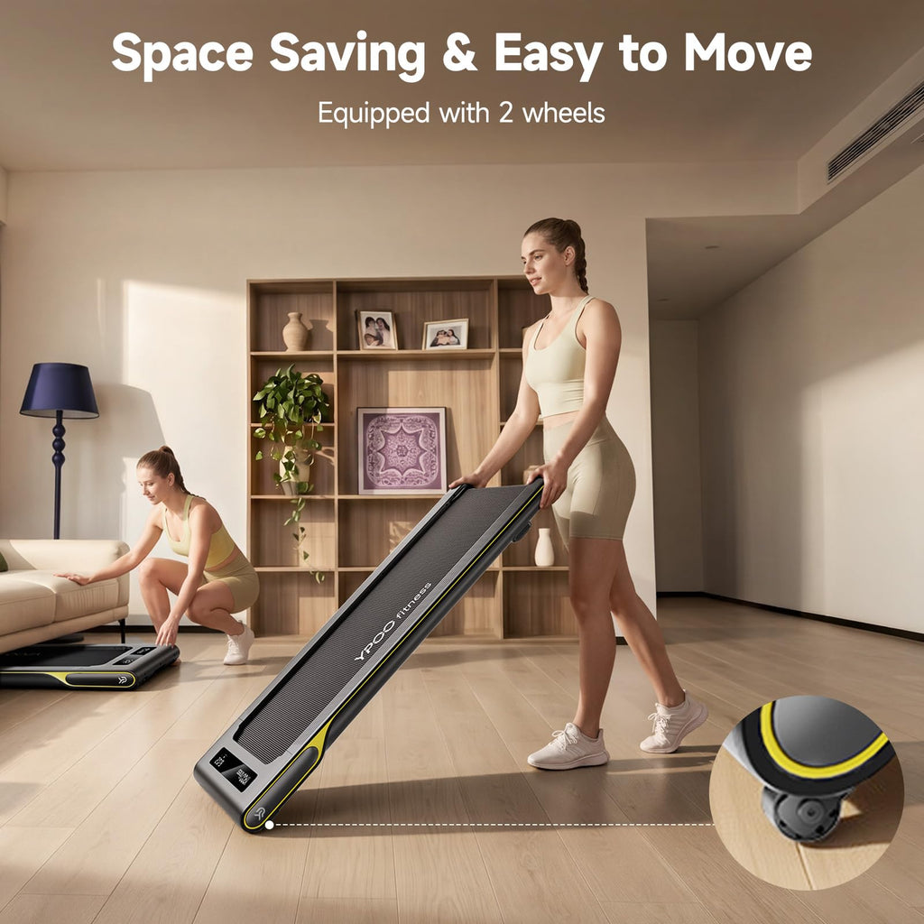 Walking Pad with 14% Incline Under Desk Treadmill O66003