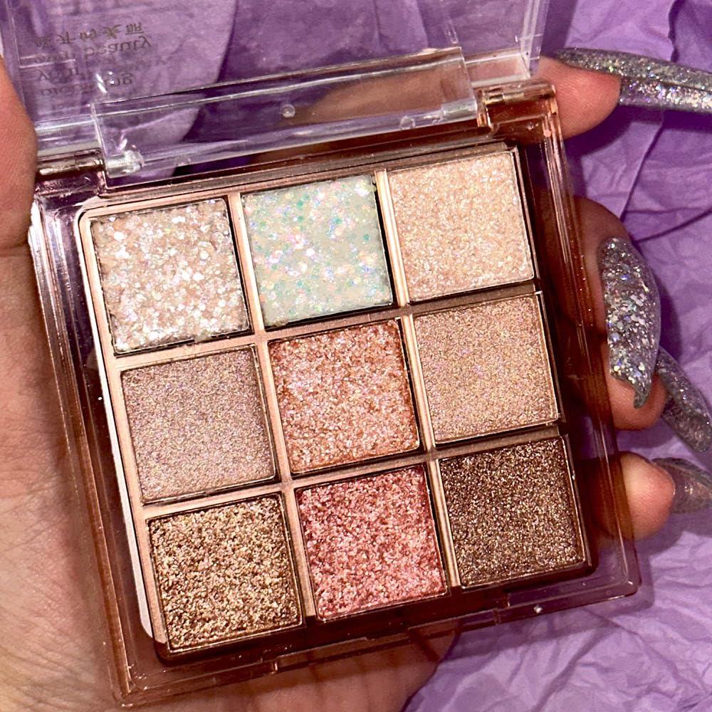 Pink Glitter Eyeshadow Palette Q2324