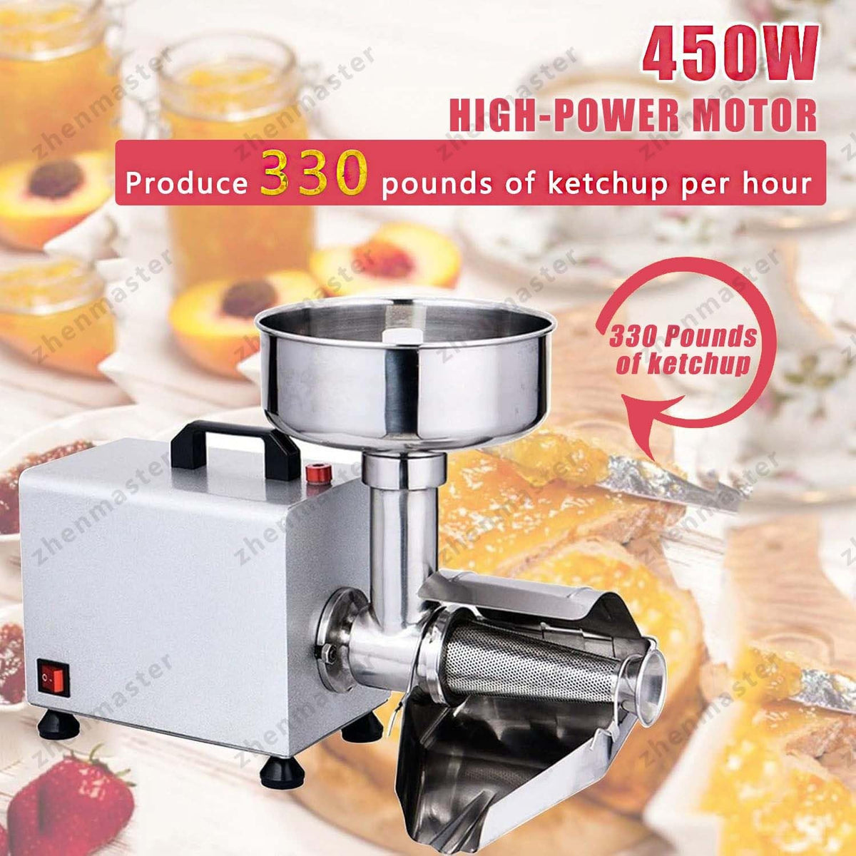 Electric Juicer 450W Stainless Steel C757
