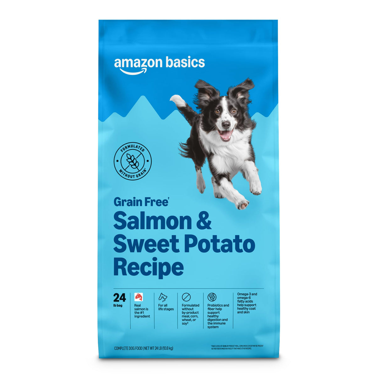 Grain Free Salmon & Sweet Potato Dry Dog Food 24 lb Bag C59004