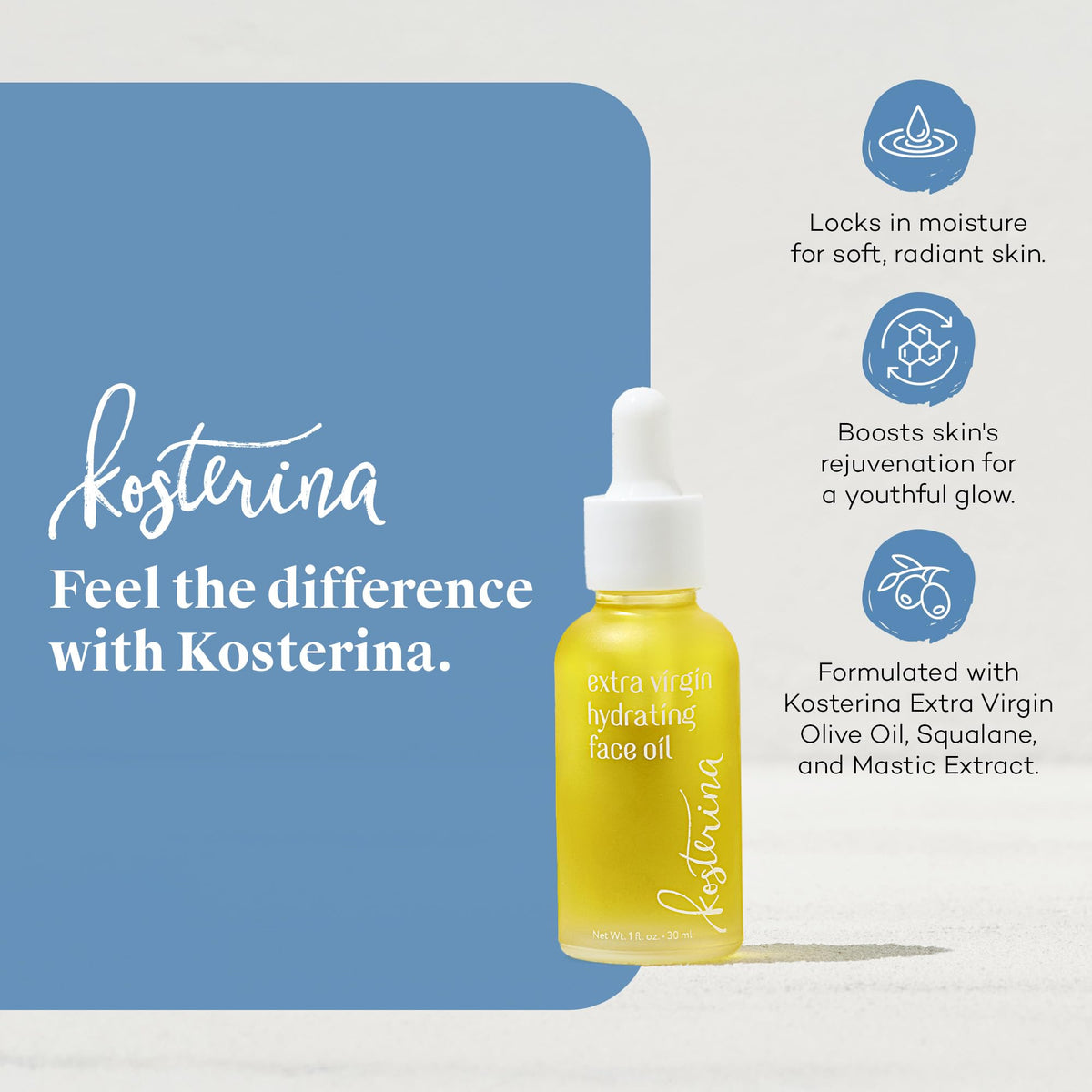Extra Virgin Hydrating Face Oil 1 oz B89302
