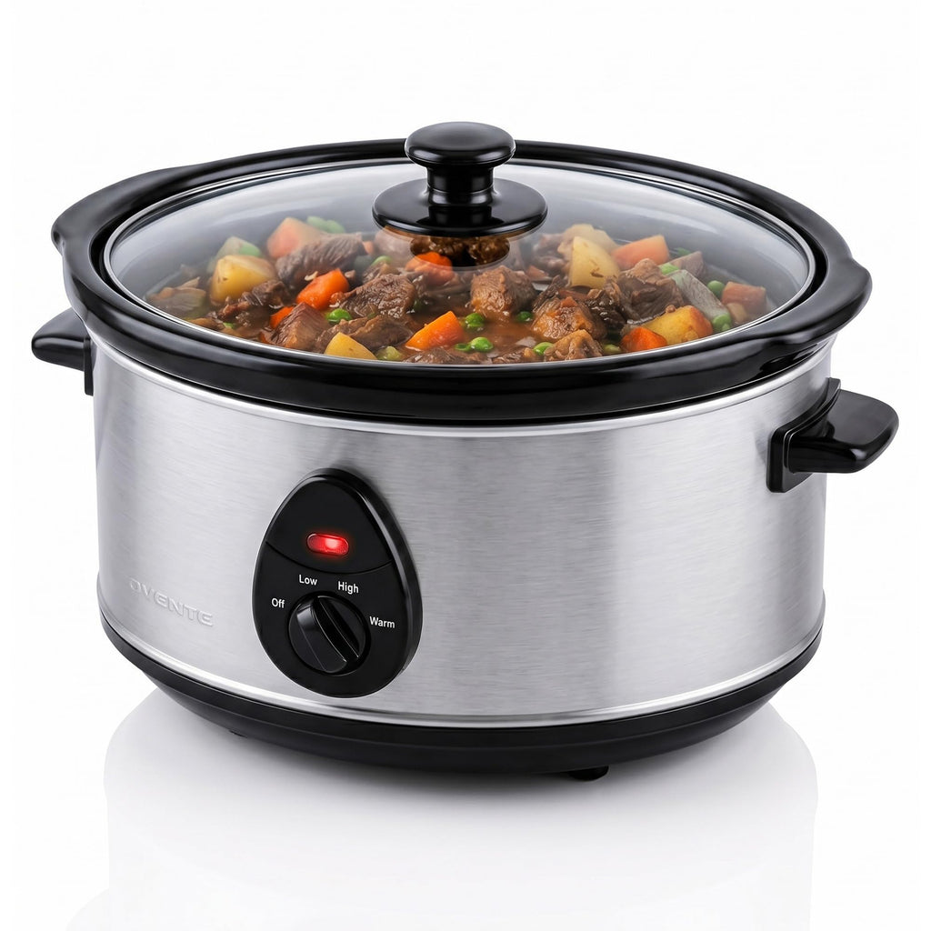 3.7 Qt Electric Slow Cooker P168