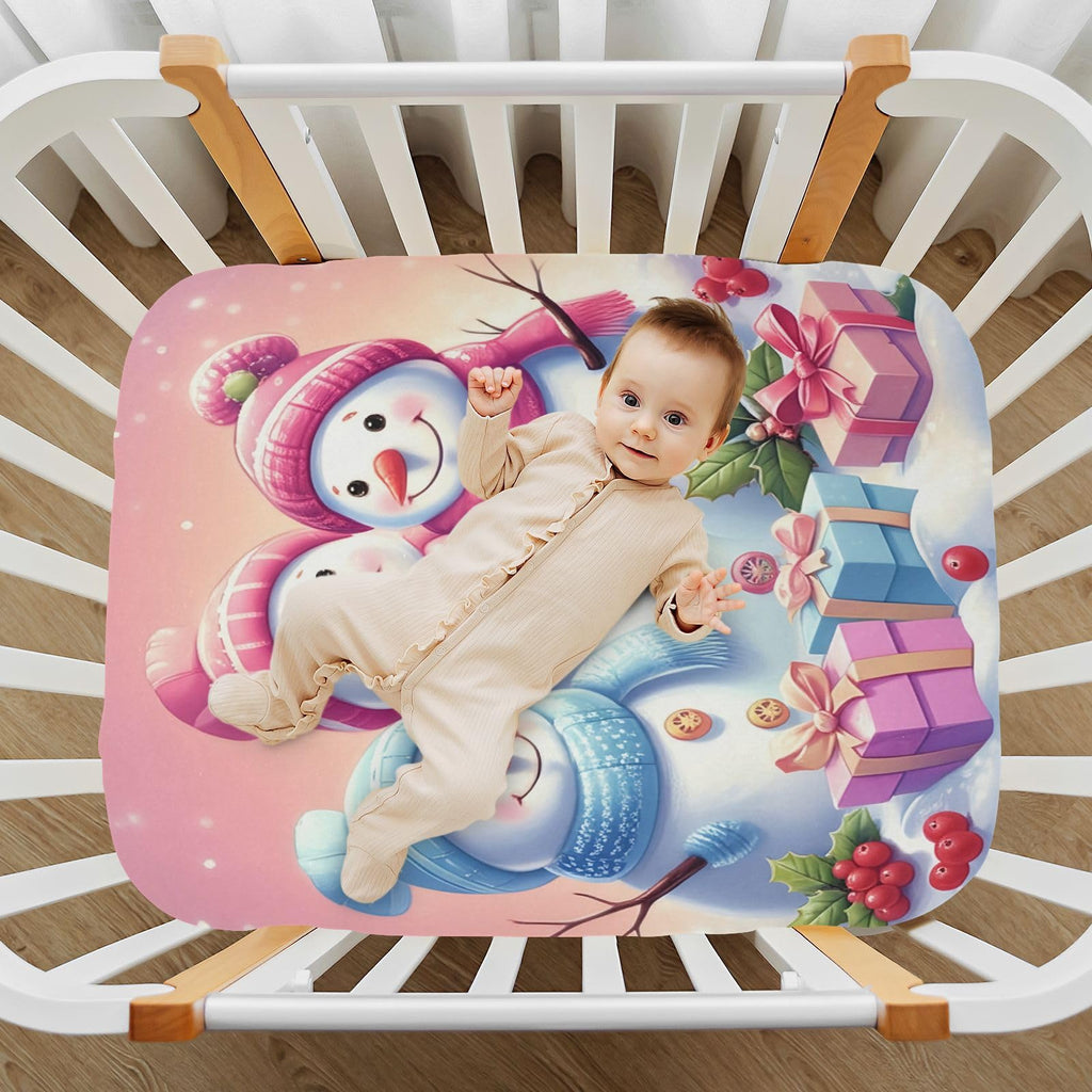 Colorful Crib Sheet 52" x 28" T149
