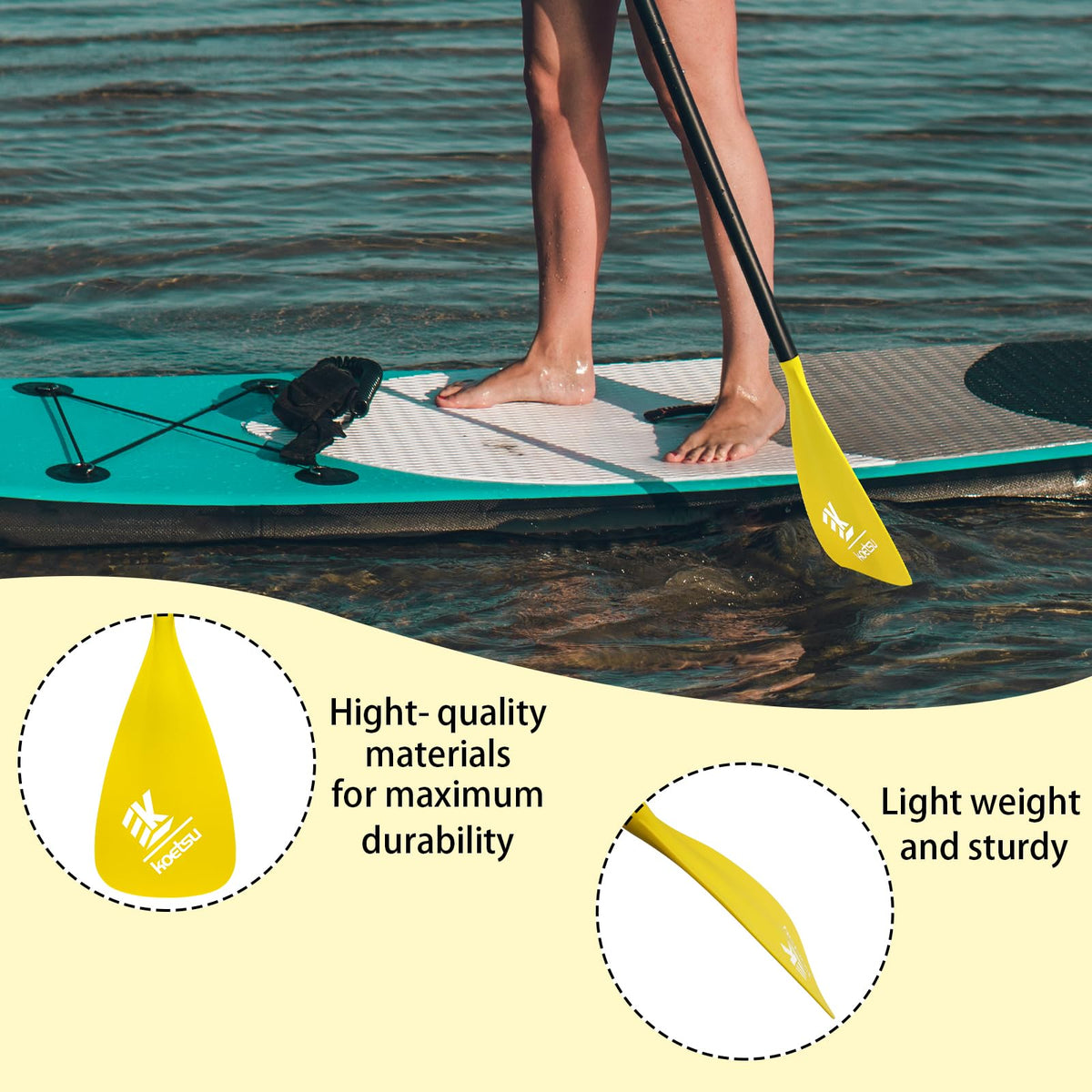 Adjustable 2-in-1 SUP & Canoe Paddle K796539
