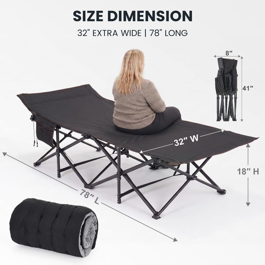 Oversized XXL Folding Camping Cot O466849