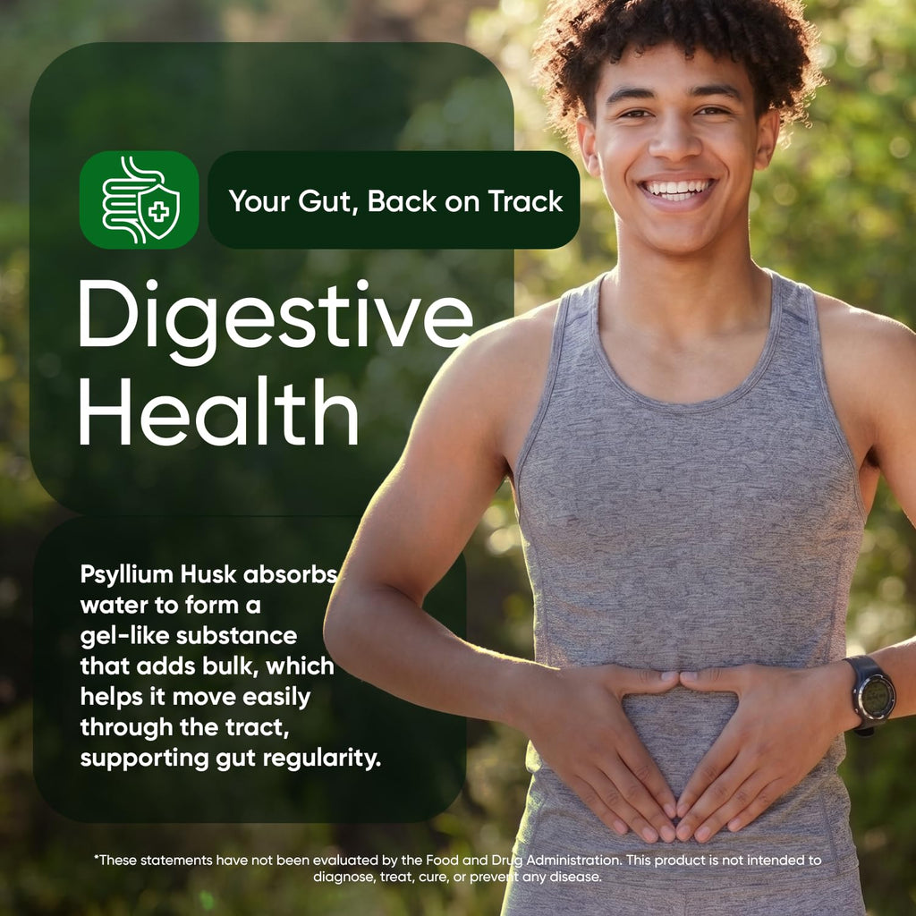 Psyllium Husk Capsules 1500mg P8783