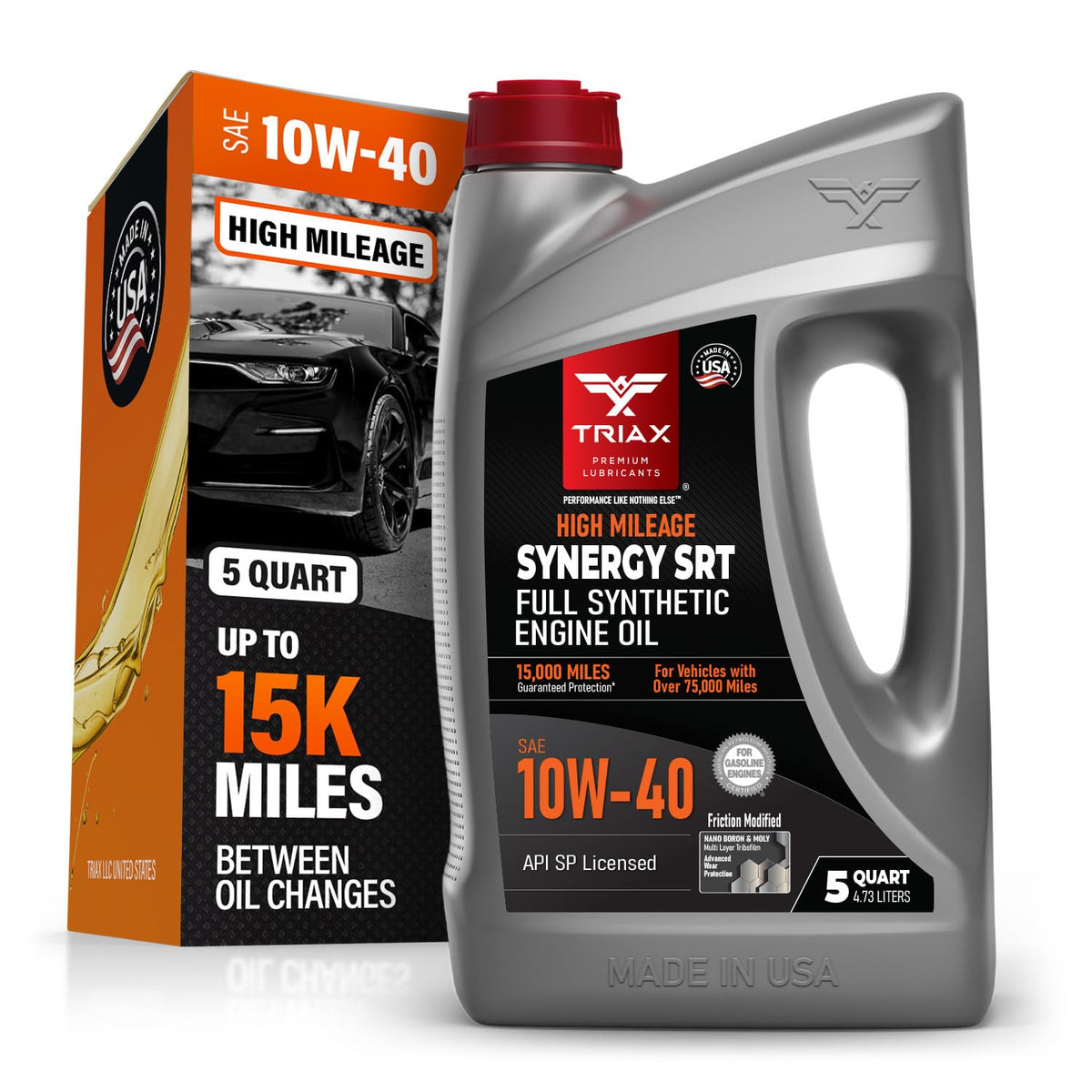 10W-40 Full Synthetic Engine Oil 5 Quart R86416