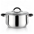 6 Quart Stainless Steel Induction Stock Pot with Lid Z8614