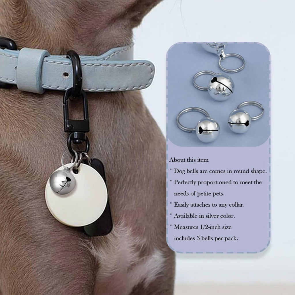 3 Pack Stainless Steel Pet Bells R707752