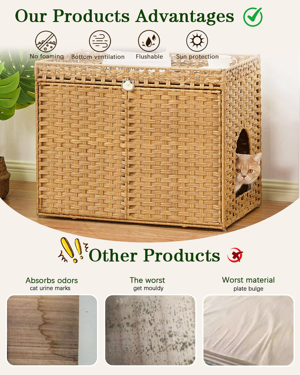 Cat Litter Box Enclosure X13643