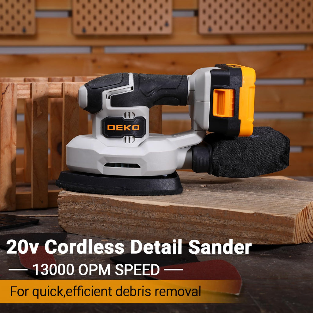 Cordless Detail Sander with Dust Collector X50768