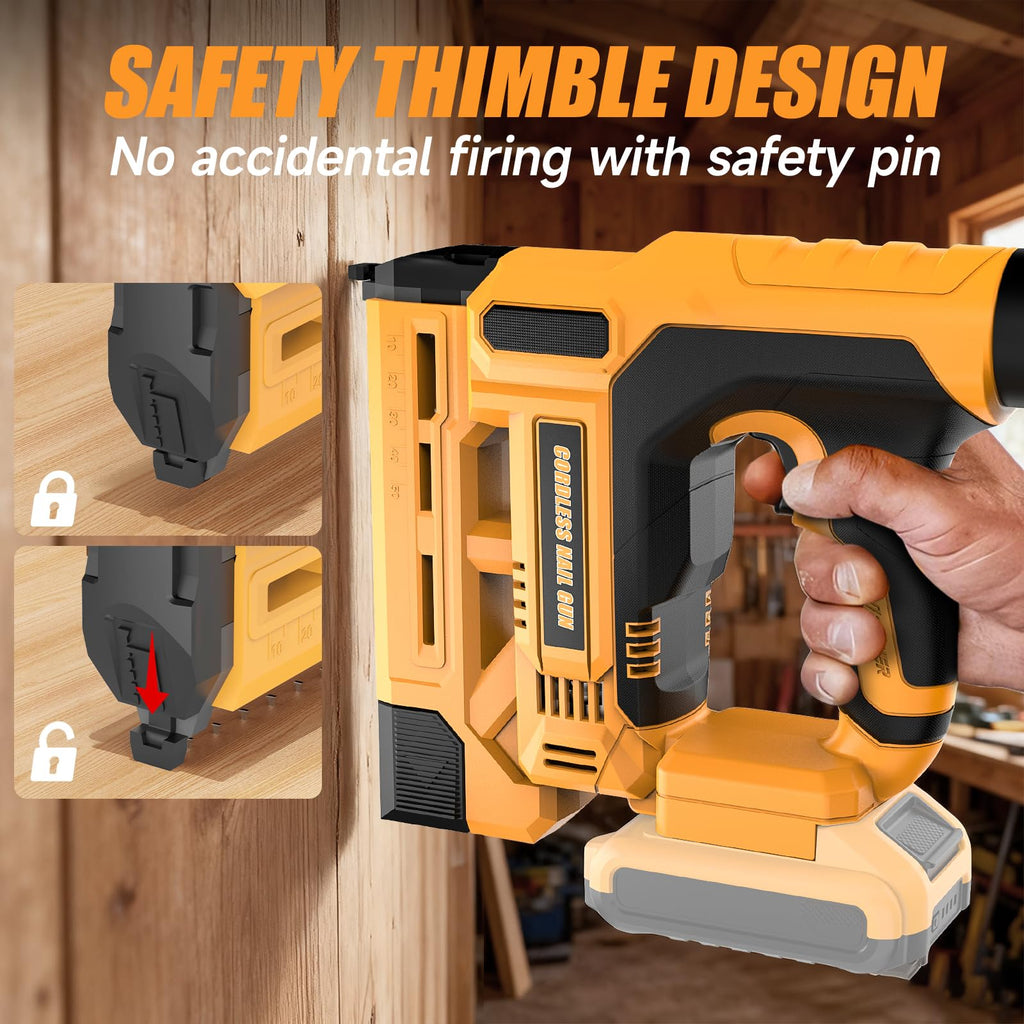 Cordless 2-in-1 18 Gauge Brad Nailer/Staple Gun V515