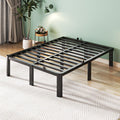 Queen 14 Inch Steel Platform Bed Frame D167527