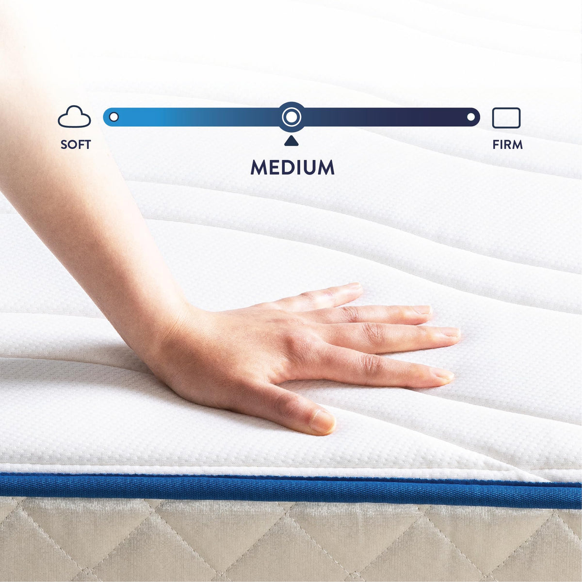 6 Inch Bonnell Spring Hybrid Mattress, Twin Z6720