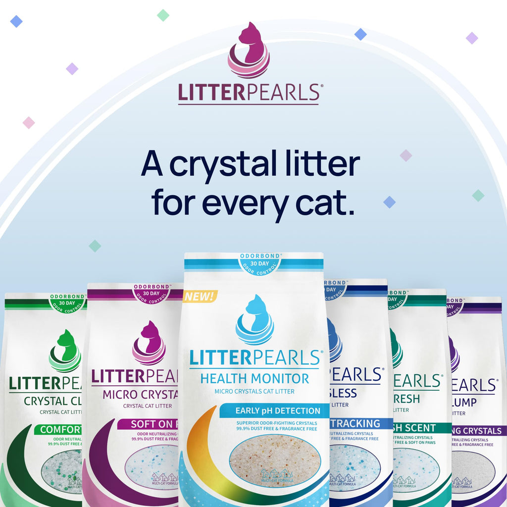 Unscented Crystal Clumping Cat Litter 8lb Z807150