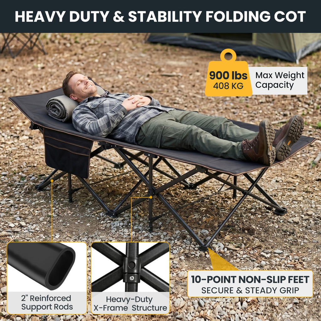 Oversized XXL Folding Camping Cot O466849