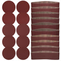 4x36 Aluminum Oxide Sanding Belts and 6 Inch Self Stick Sanding Discs Set F701172