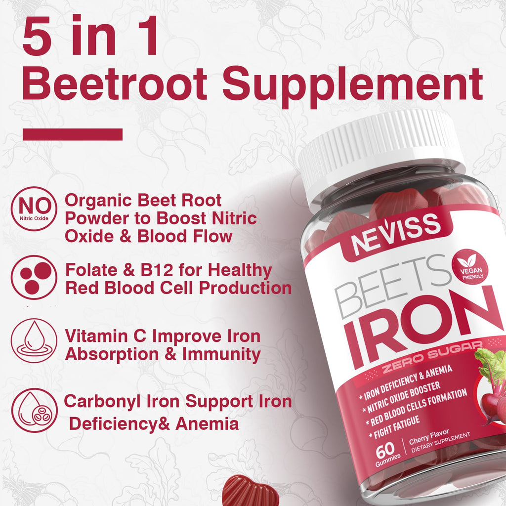 Beet Root Gummies with Iron X78572