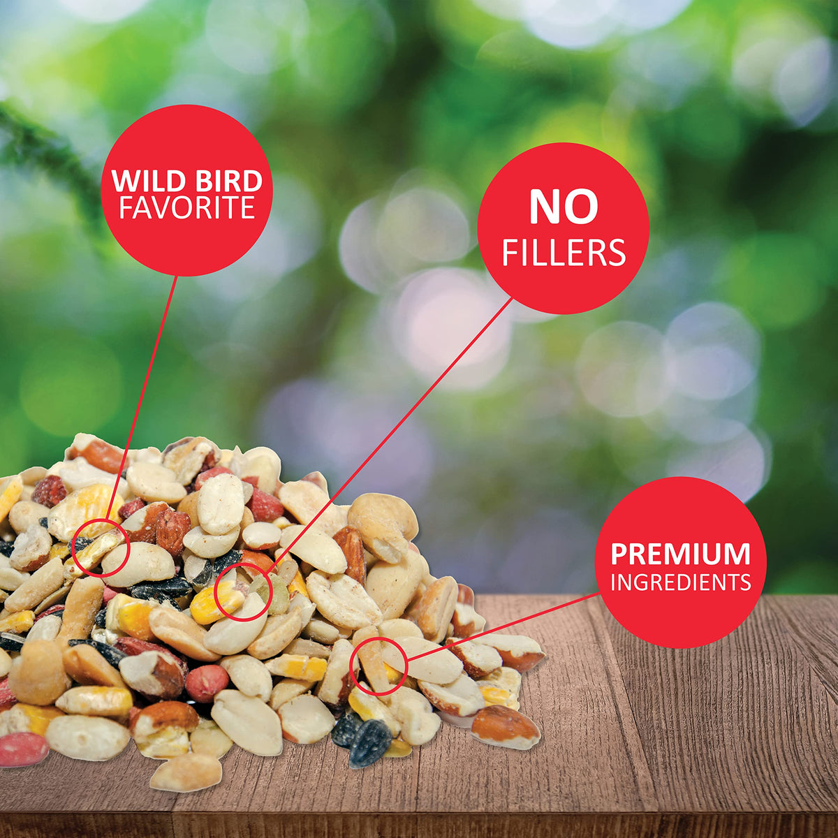 Wild Bird Seed 20 lb and 5 lb Bags C751188