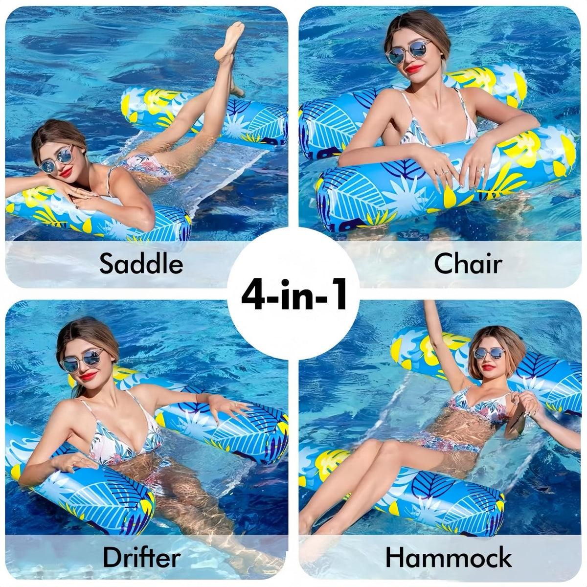 5 Pack Inflatable Pool Floats E217704