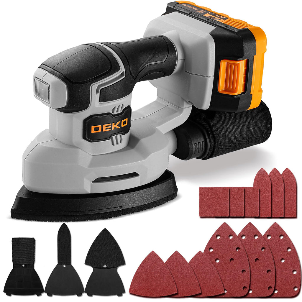 Cordless Detail Sander with Dust Collector X50768