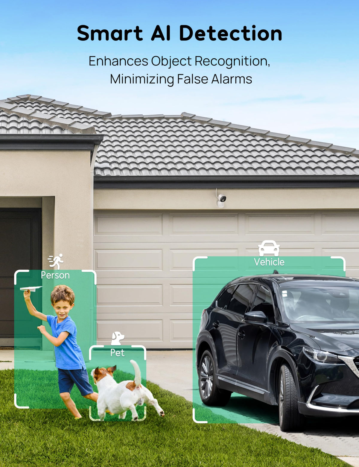 Wired 2K Wi-Fi Security Cameras G670