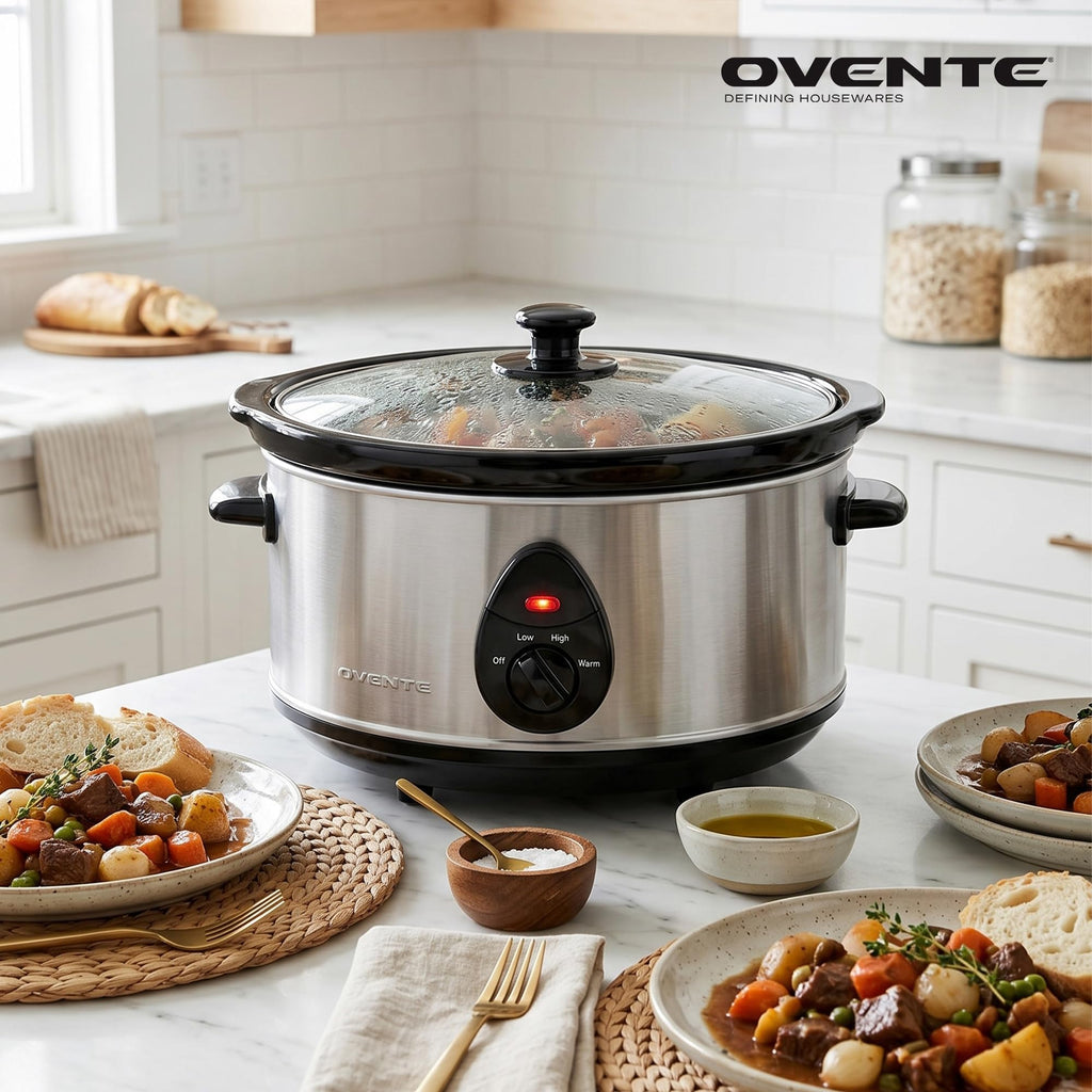 3.7 Qt Electric Slow Cooker P168