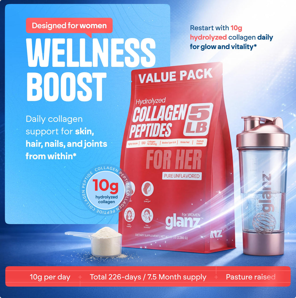 Unflavored Hydrolyzed Collagen Peptides Powder 5 lb F425