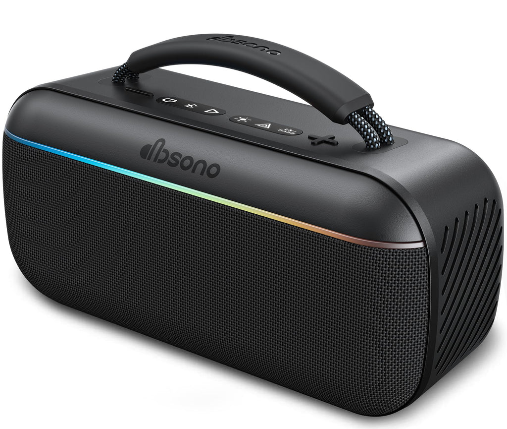Bluetooth Speaker Portable Wireless, 100W Peak, Bluetooth 6.0, Black R63932