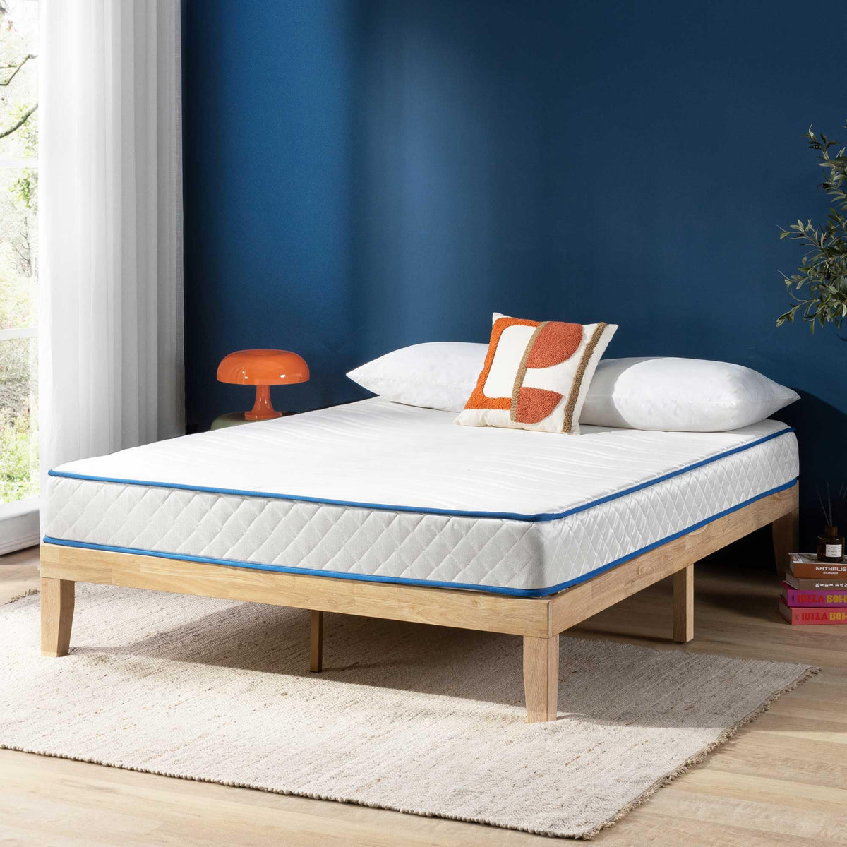 6 Inch Bonnell Spring Hybrid Mattress, Twin Z6720
