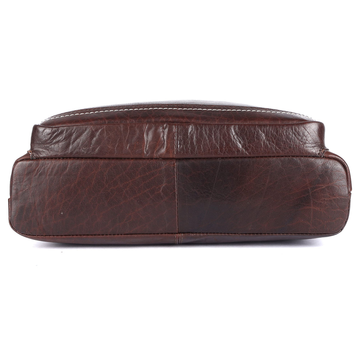 Extra-Large Genuine Leather Crossbody Purse I8678