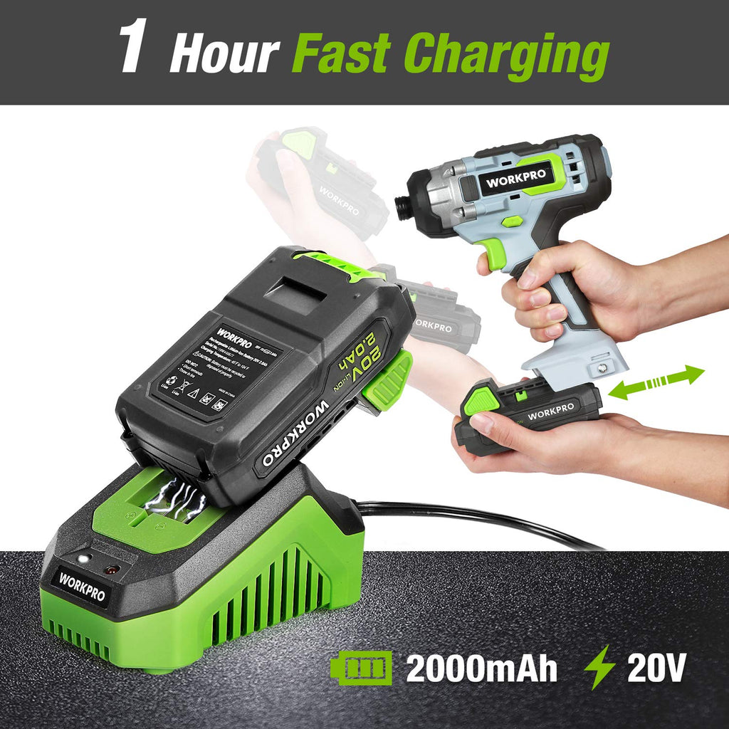 20V 2.0Ah Lithium-ion Battery Pack O7179
