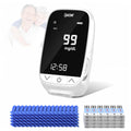 Blood Glucose Monitor Kit with 100 Strips and 100 Lancets N2557