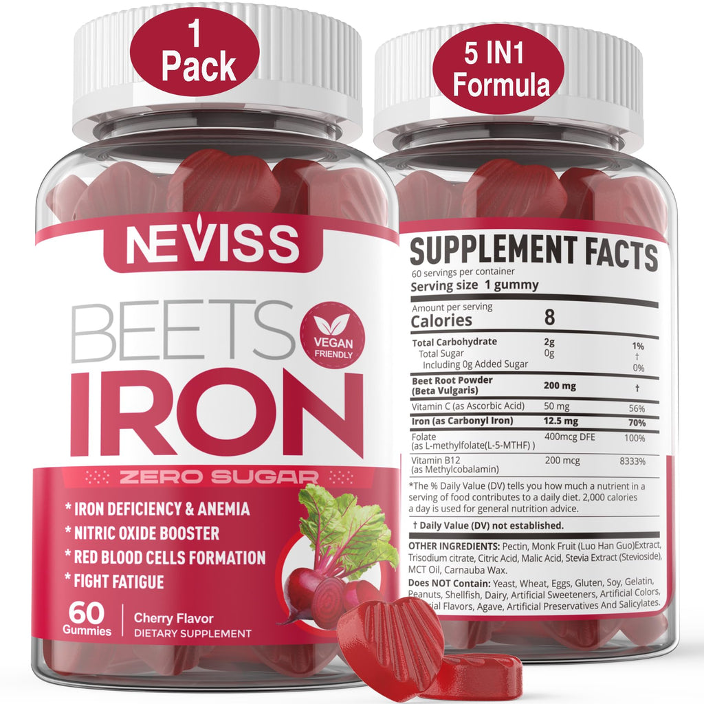 Beet Root Gummies with Iron X78572