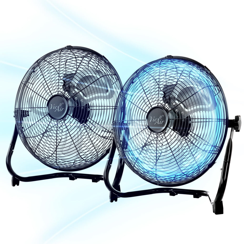 20 Inch Tilting High Velocity 3 Speed Metal Floor Fan Z603