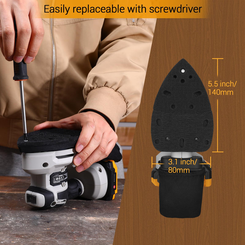 Cordless Detail Sander with Dust Collector X50768