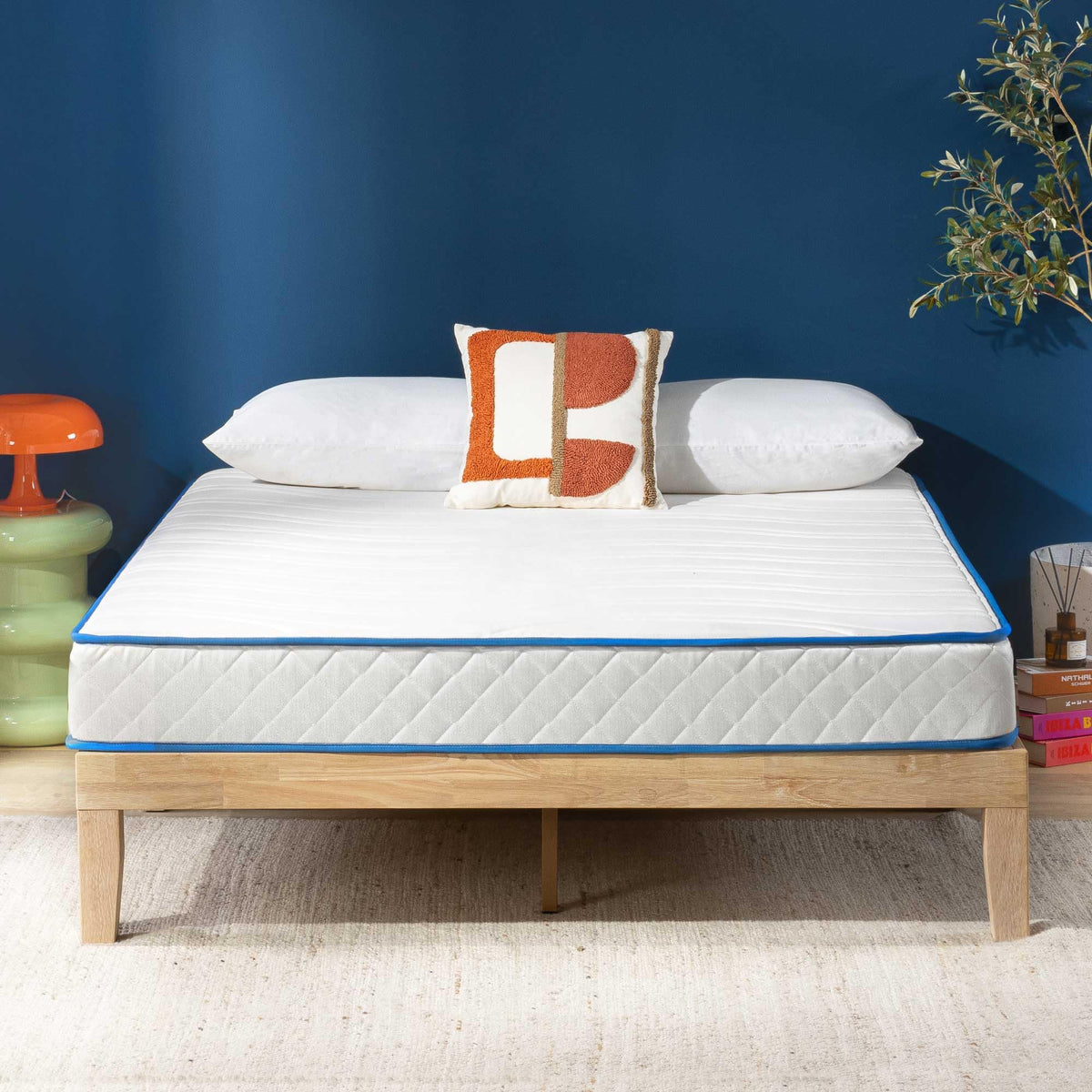 6 Inch Bonnell Spring Hybrid Mattress, Twin Z6720