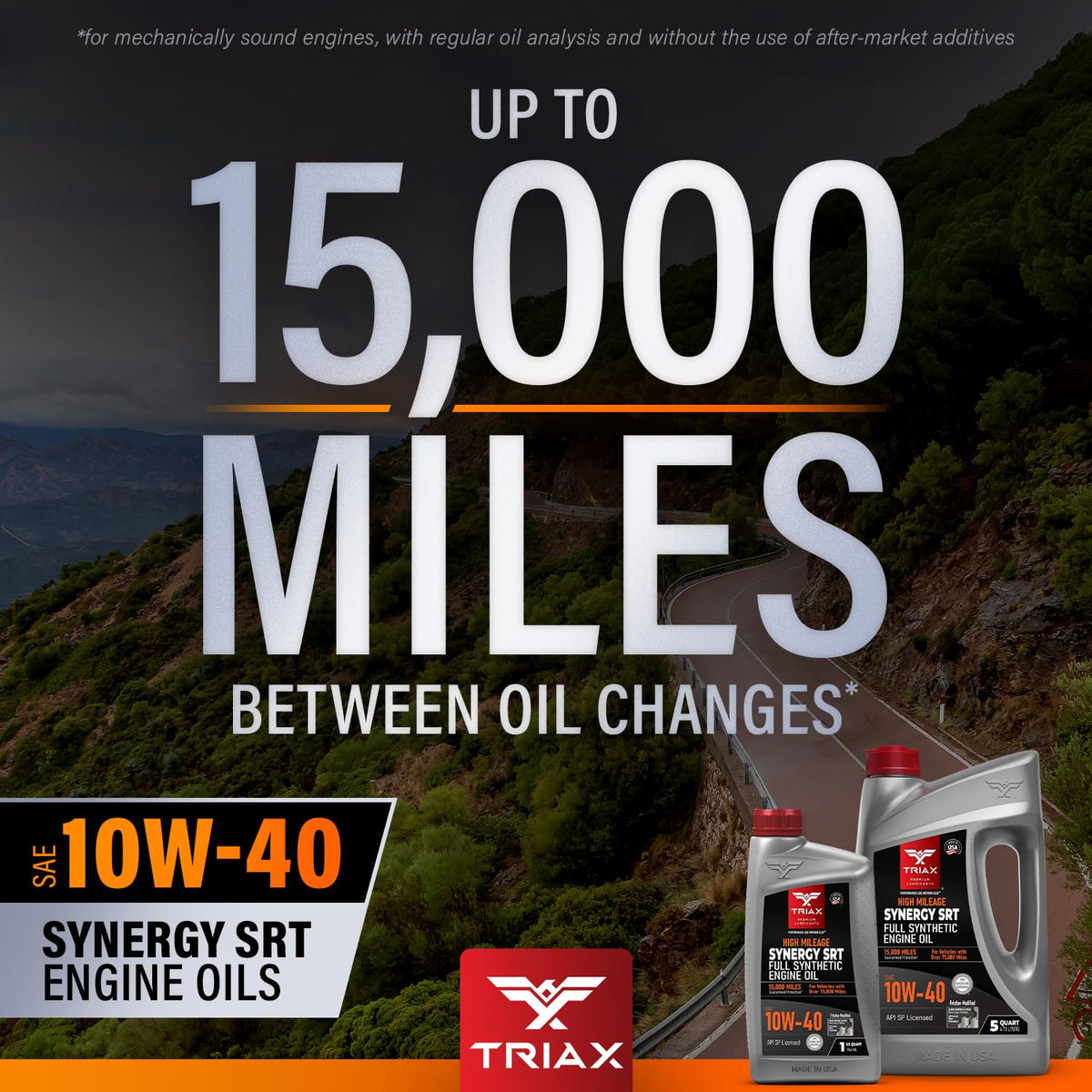 10W-40 Full Synthetic Engine Oil 5 Quart R86416