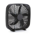 Black 20-Inch 3-Speed Box Fan with Carry Handle I195