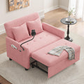 Pink Convertible Sleeper Sofa Bed R269