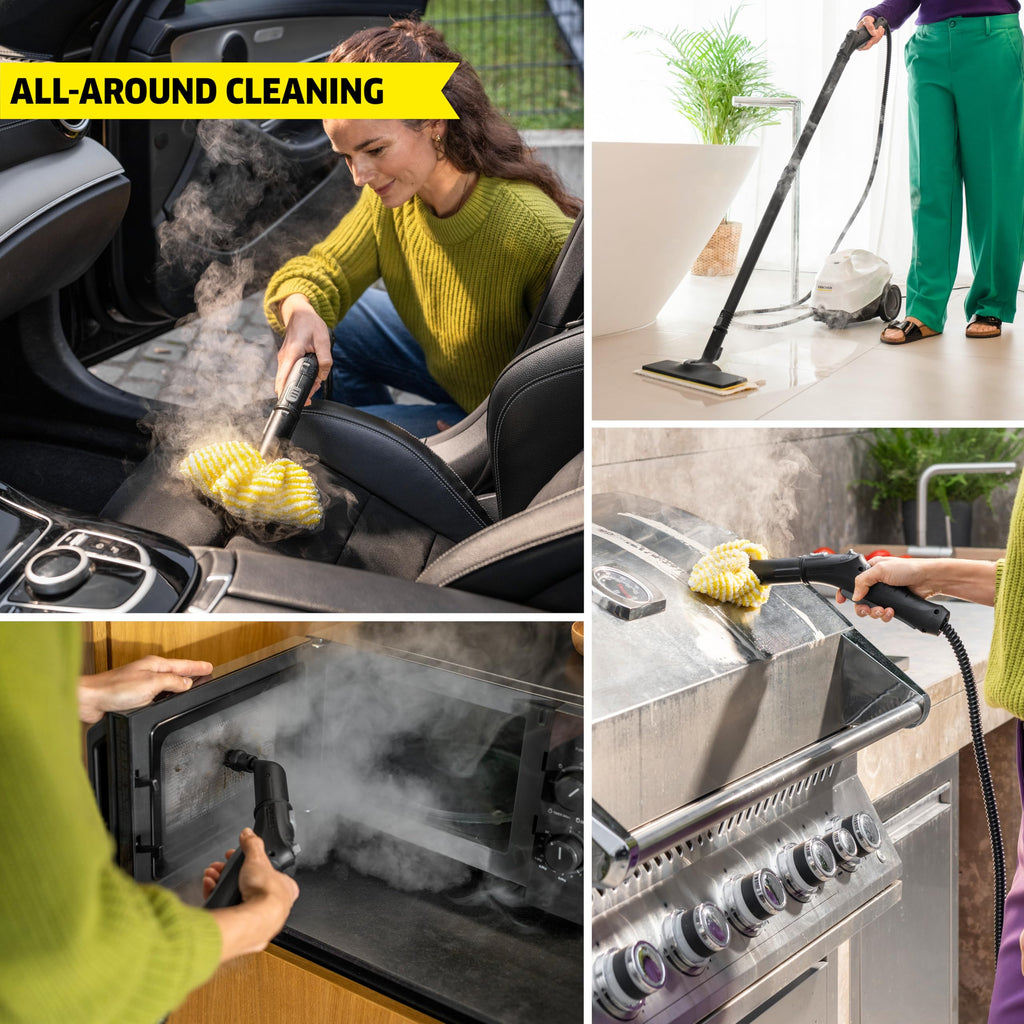 Steam Cleaner, 40 Sec Heat-up, Chemical-Free E5410