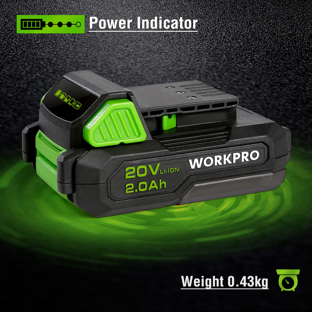 20V 2.0Ah Lithium-ion Battery Pack O7179